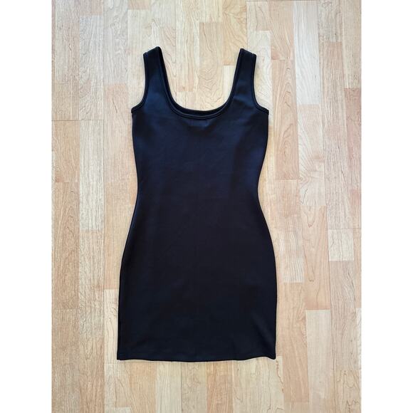 Hot Tempered Black and Sequined Mini Dress - Picture 2 of 3